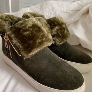 super soft slip on booties